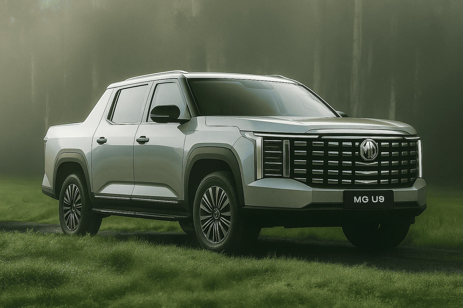 MG's first Pick Up Truck MG U9 Launched: First Look, Features & Specs
