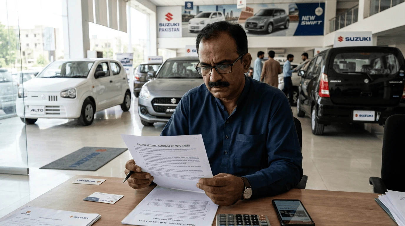 Finance Act 2026: What New Auto Taxes Mean for Car Buyers in Pakistan