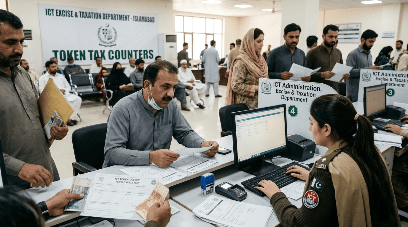 Islamabad Token Tax 2026: How Much More Will Car Owners Pay Now?